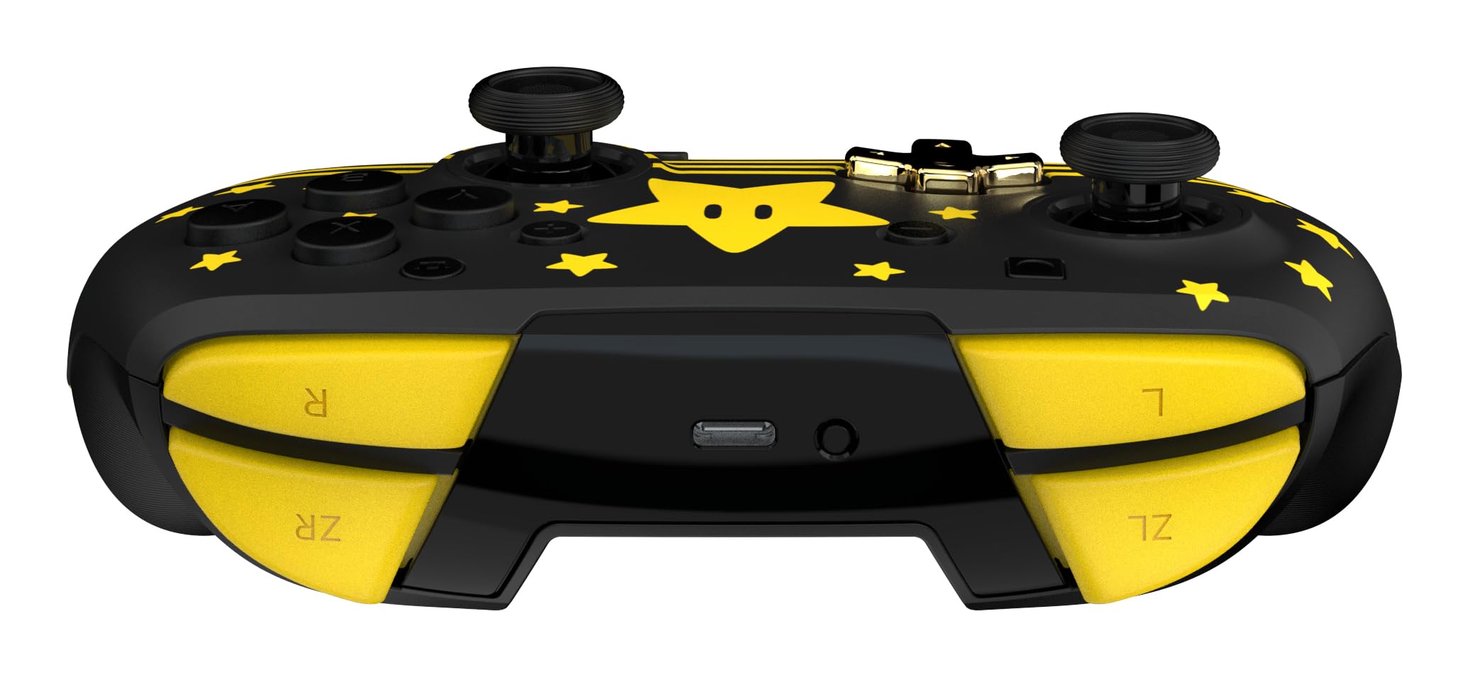 Turtle Beach Rematch Wireless Controller Super Mario Star Nintendo Switch Lite OLED leuchtet im Dunkeln aufladbare Batterie Offiziell Lizenziert