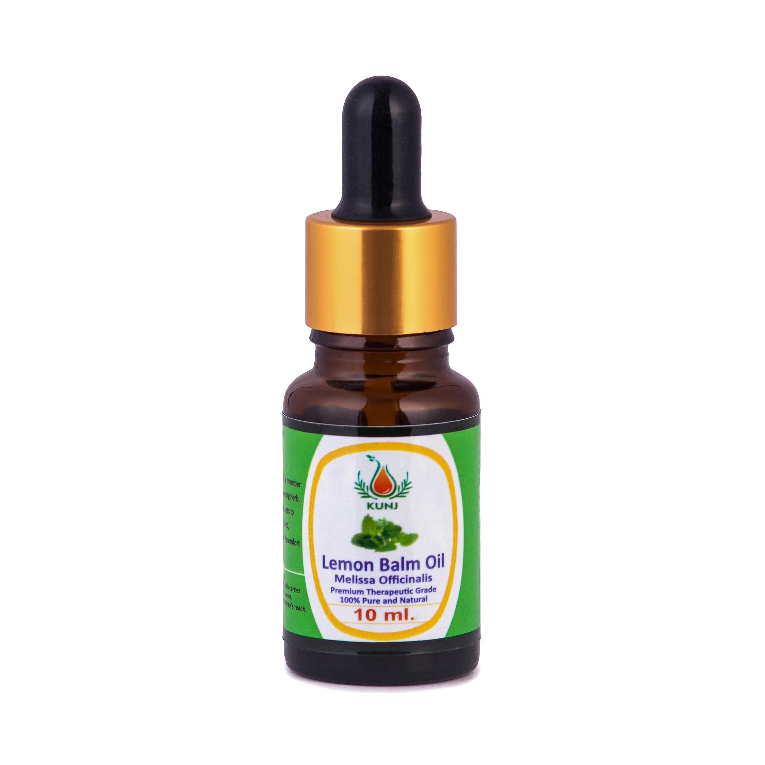 KUNJ Lemon Balm Essential Oil 100% Pure & Natural Undiluted Therapeutic Grade. Steam Distilled. 10ML (B0CGF9Y2WB) Amazon Price History, Amazon Price Tracker