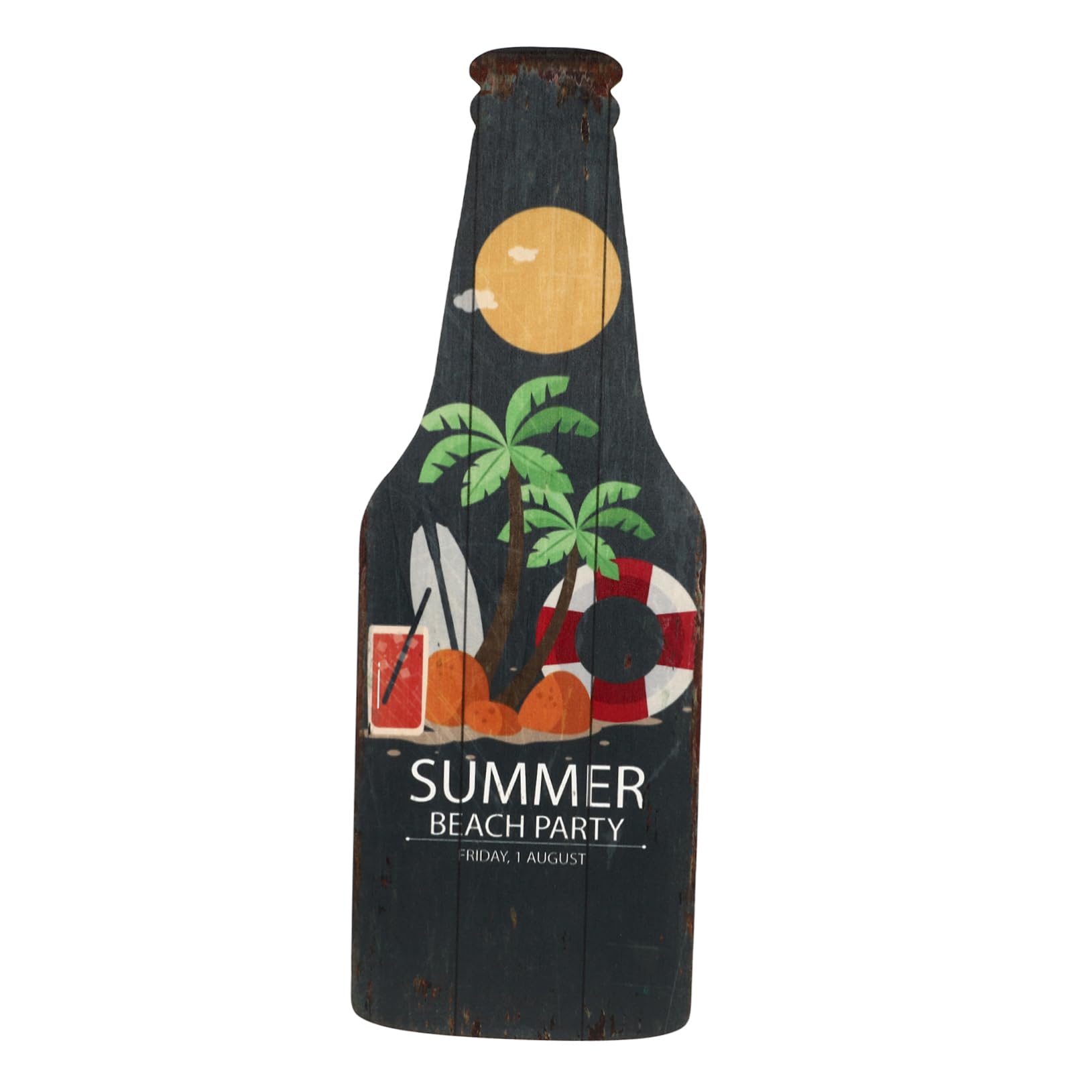 Amazon.co.jp: NESTINGHO ビール瓶リスト 家の夏の飾り 壁ペンダント 