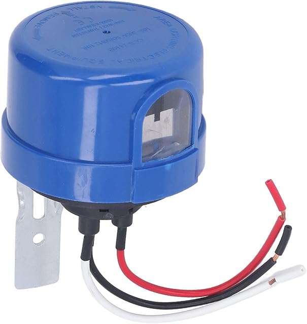 Street Light Photo Control IP65 Waterproof Photocell Sensor High Sensitivity Outdoor Lights Control Switch 105305V,Photo Control Light Sensor,Dusk to Dawn Light Sensor