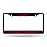 Rico Industries NCAA Rutgers Scarlet Knights Standard Black Chrome Frame with Decal Inserts 12 x 6 Car/Truck Auto Accessory