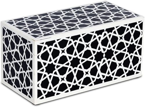 Miniatura 15 de Handicrafts Home Colección Marquet Array - Joyero decorativo hecho a mano para recuerdos, baratijas y decoración del hogar, caja para almacenamiento