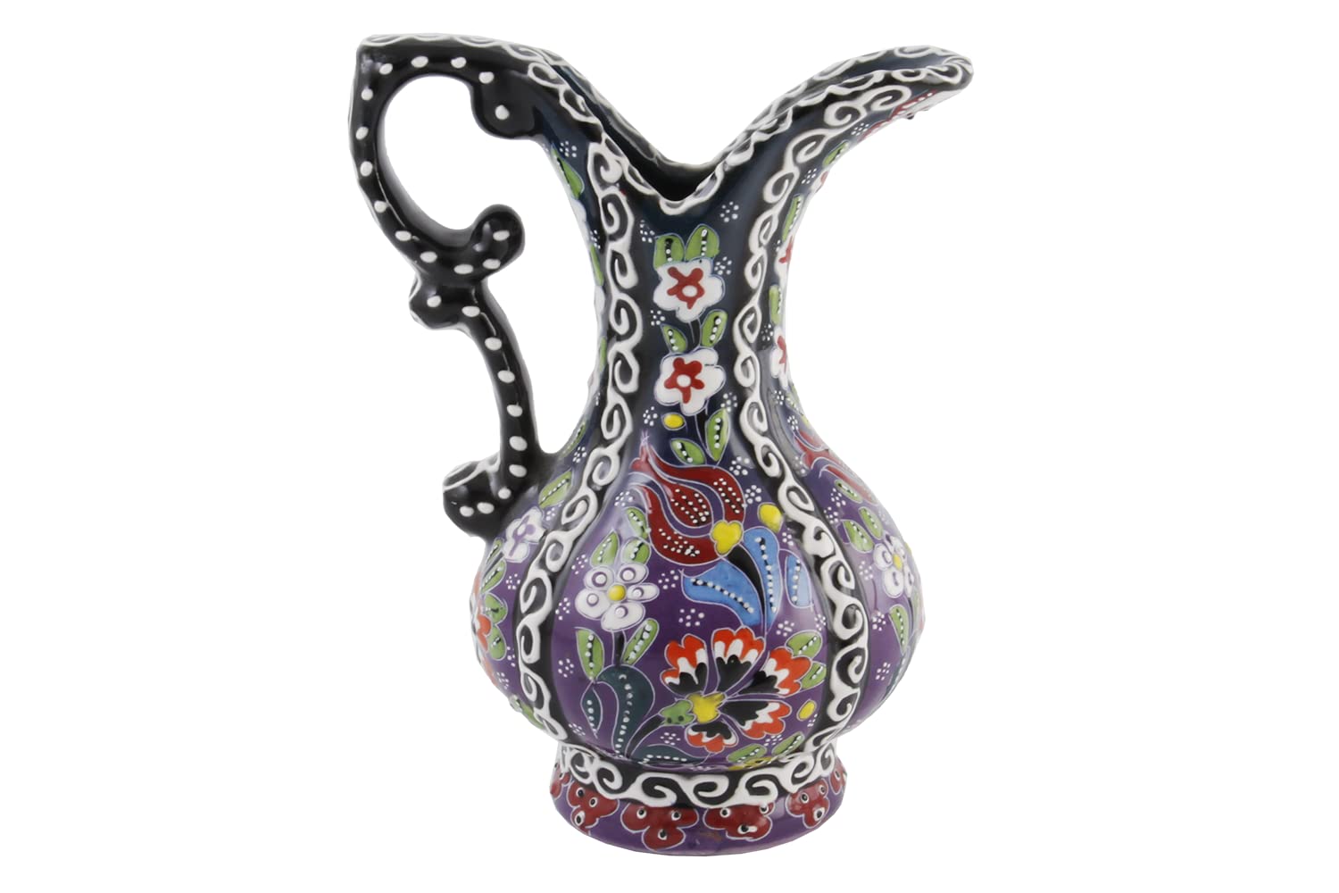 Ceramic Pitcher, EliPOT 8 inch Ceramic Pitcher, Turkish 8