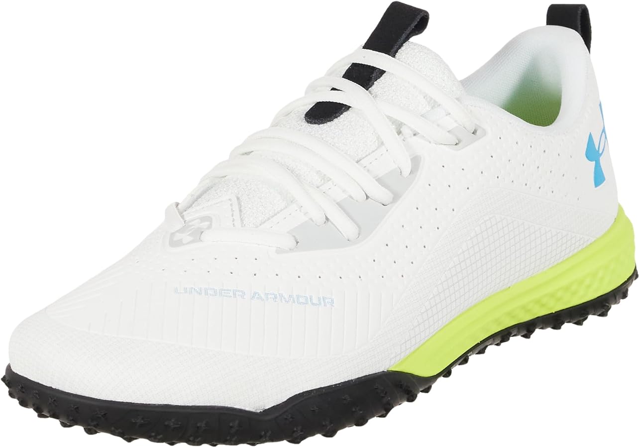 Under Armour Shadow Turf 2.0 Crampons pour homme, blanc, 42 EU