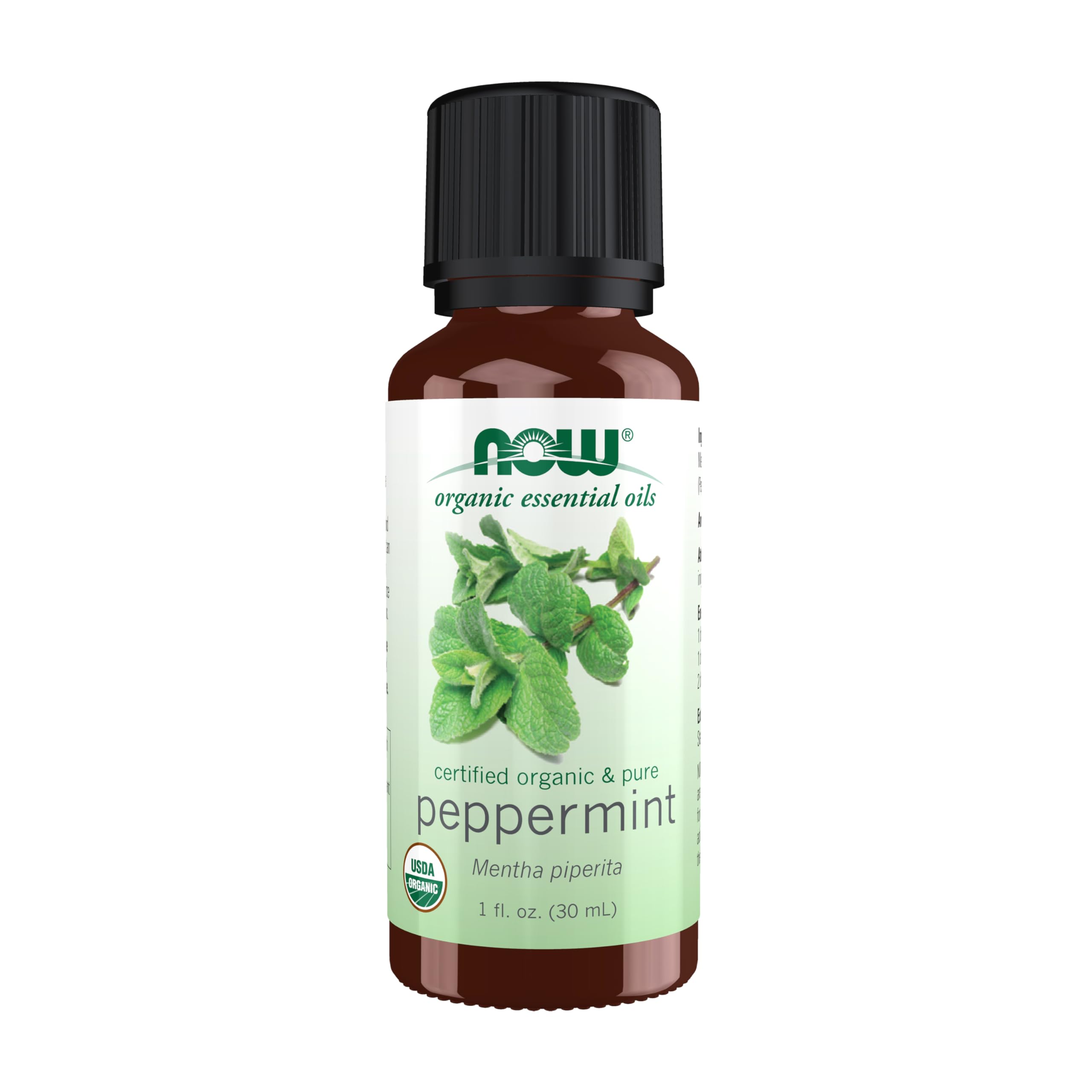 Solutions Peppermint Oil Organic, 1 Oz.