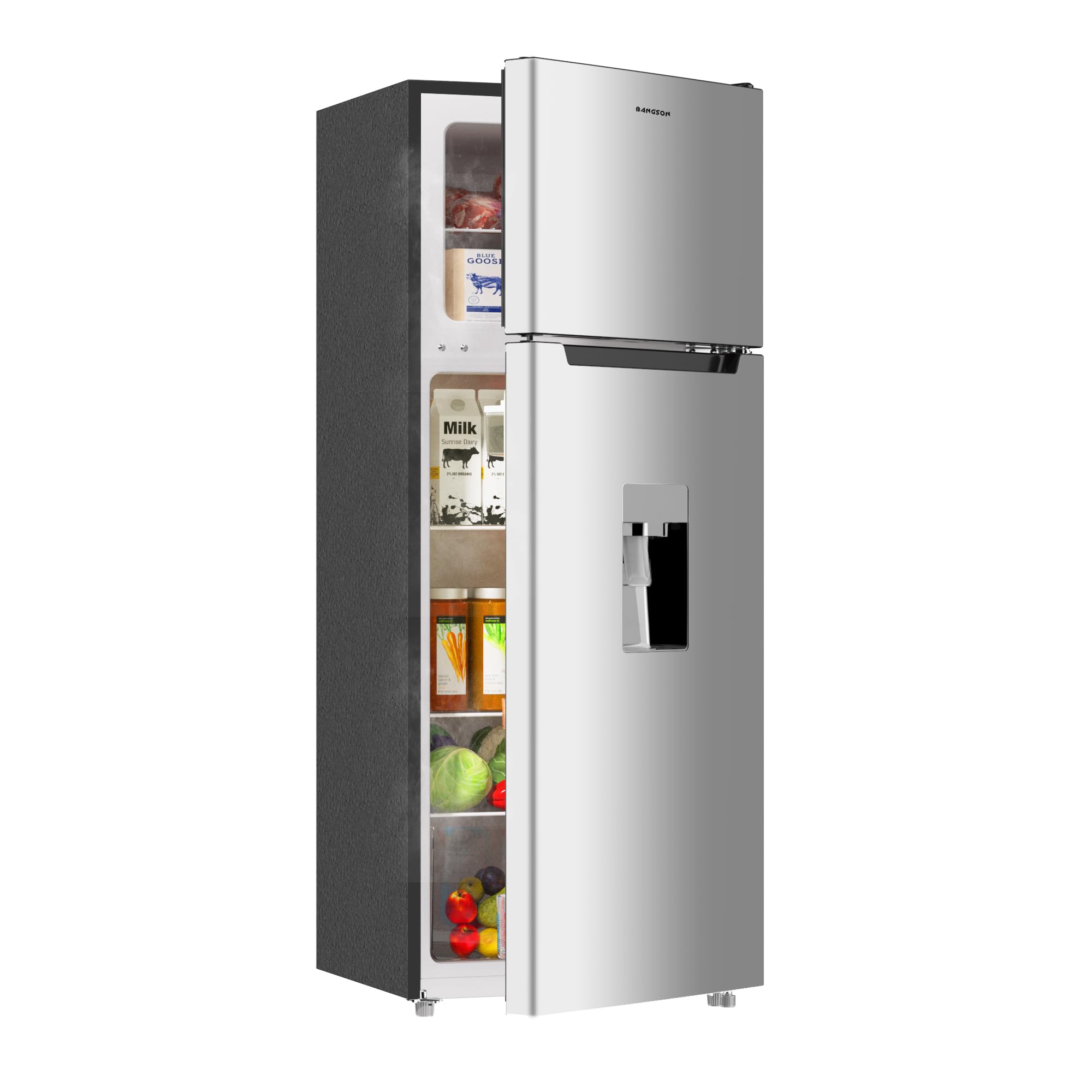 Bangson 7.3 cu ft Compact Freezer Silver