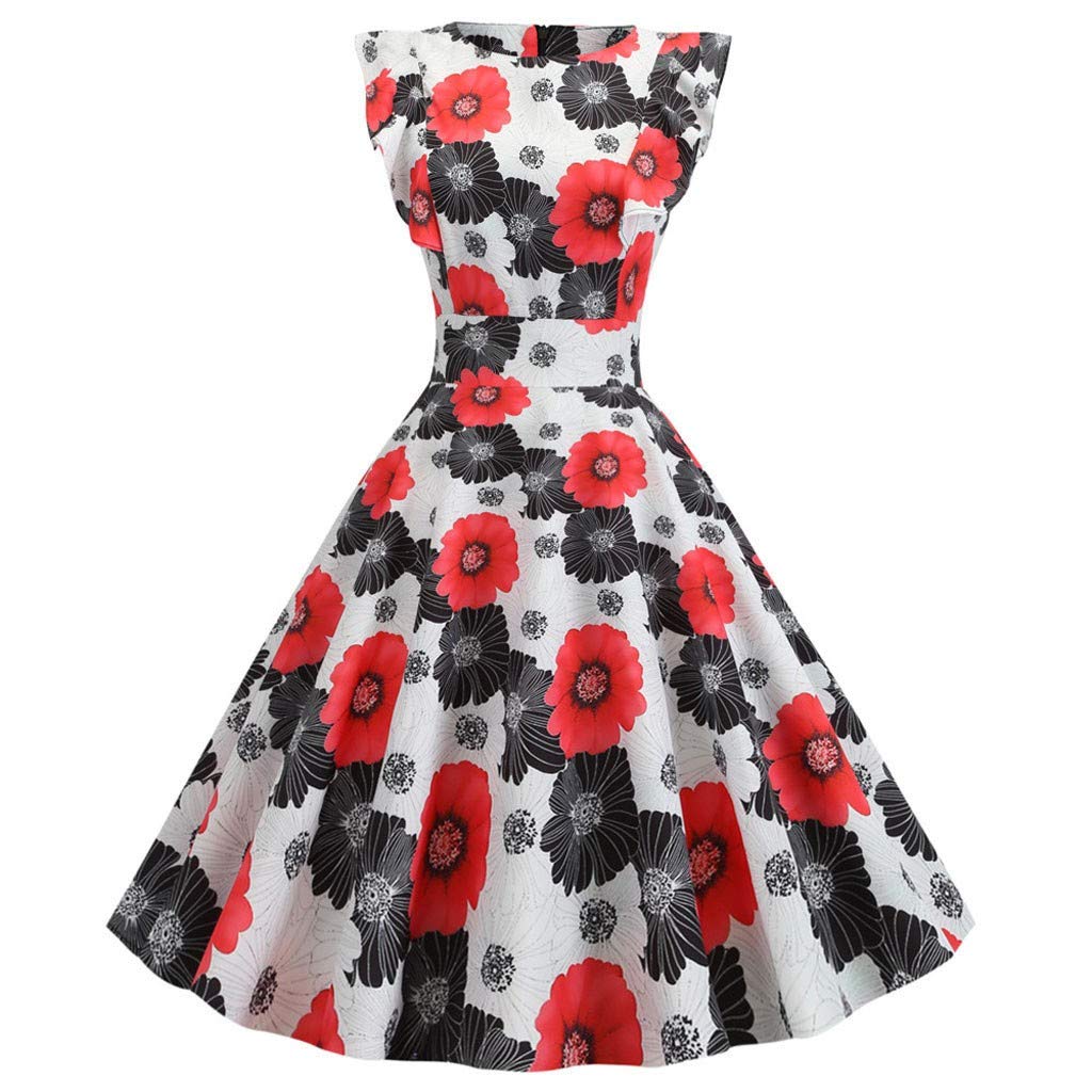 Bringbring Dresses Womens 50s Retro Classy Hepburn Style Cocktail Club |  Desertcart Fiji