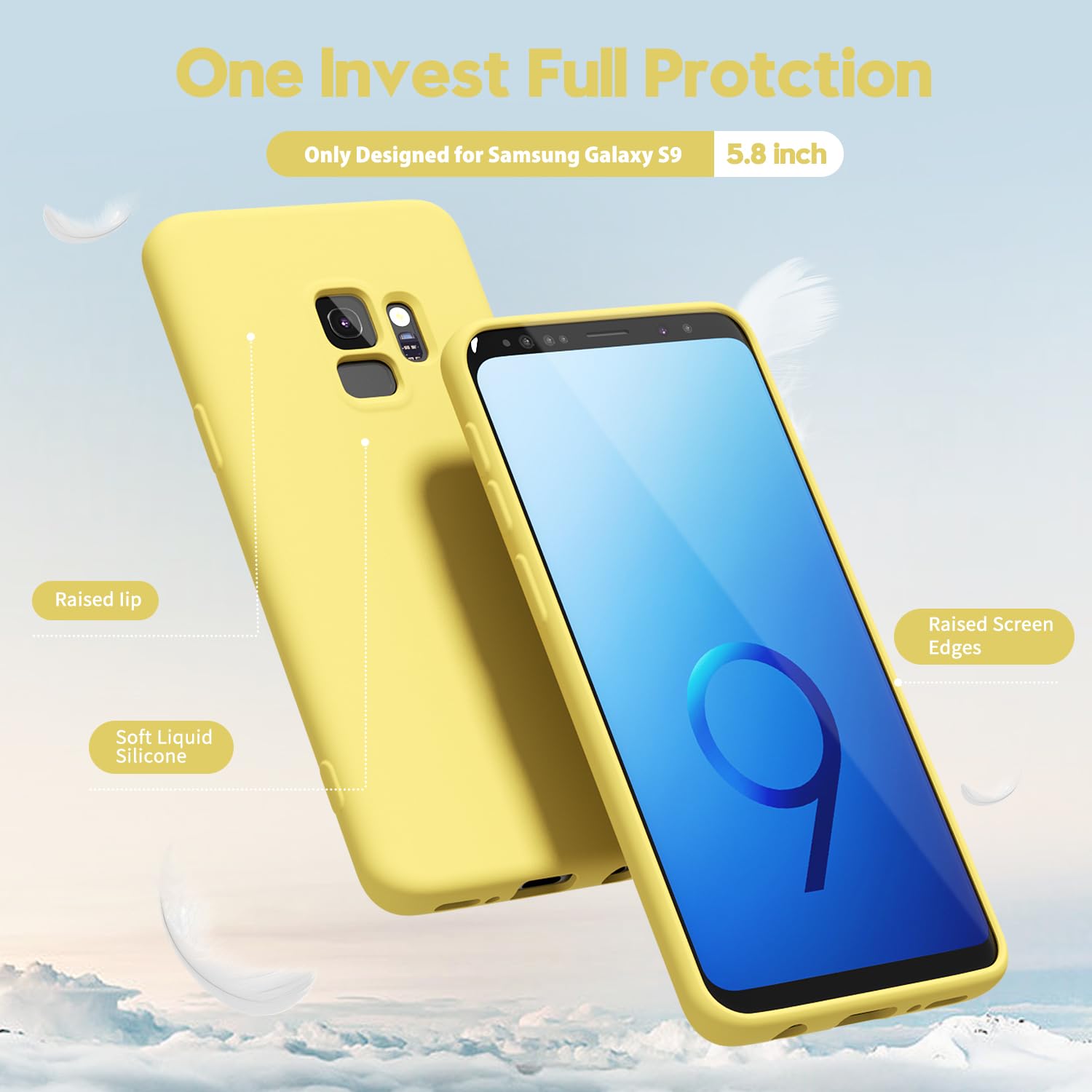 oakxco for Samsung Galaxy S24 Ultra Phone Case Liquid Silicone, Thin Slim Soft Rubber Gel TPU Plain Simple Cover for Women Girl Cute, Matte Solid Color, Brown Khaki Nude — view 491