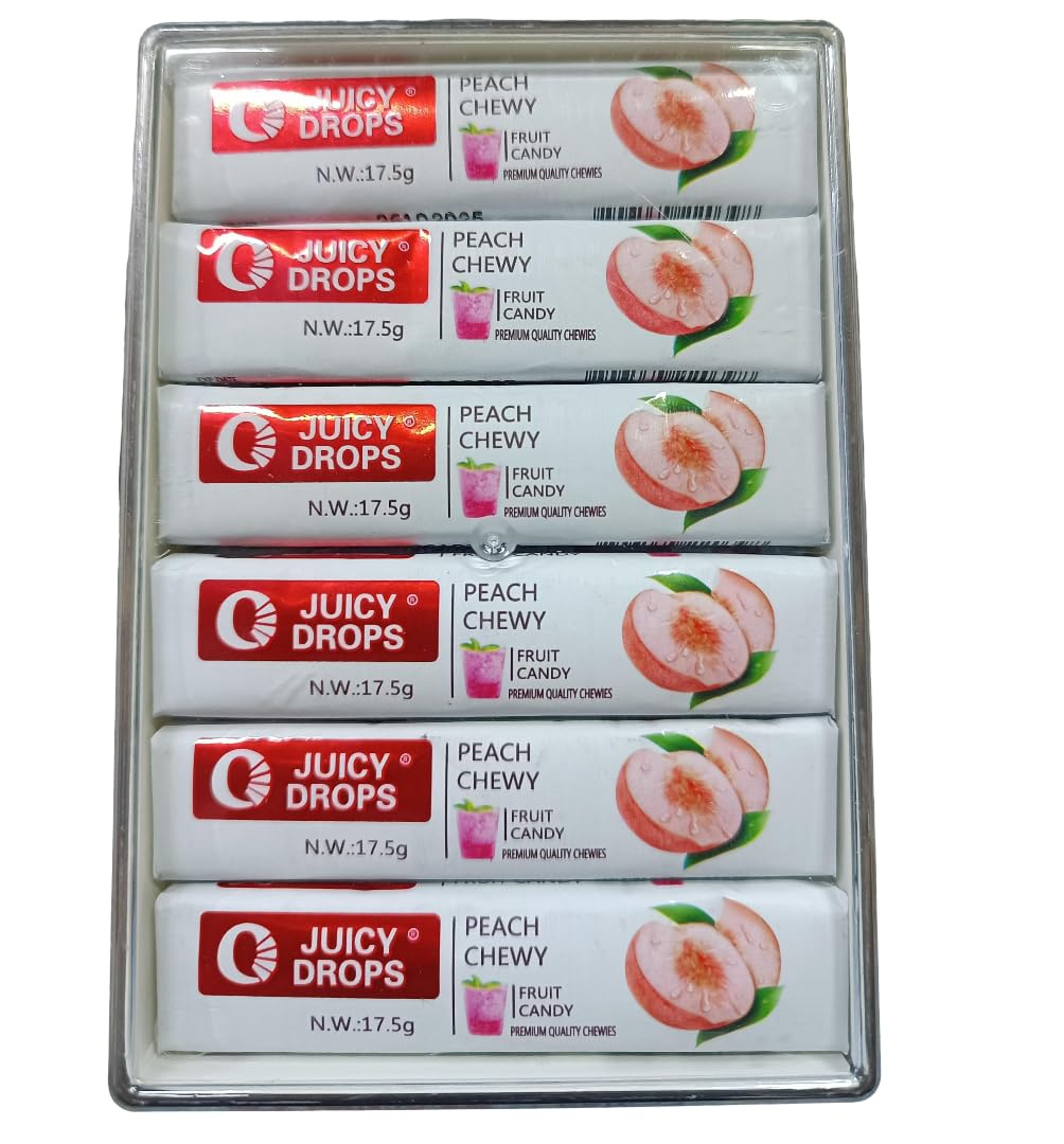 Bonfire Juicy Drops Fruit Flavors delicious CandY Chewies 525gm (Peach Chewy) (B0CXBLVMLN) Amazon Price History, Amazon Price Tracker