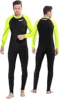 Vista 1 de COPOZZ Traje de neopreno para hombre – Traje húmedo con cremallera frontal para esnórquel, surf, equipo de buceo, paddleboarding, deportes acuáticos