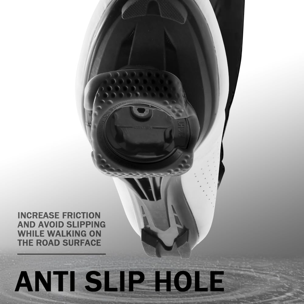 2Pcs OEM Cleat Pedal Cover Quick Release Anti-Slip Bicycle Action Cleats Protection Cover for Wahoo Speedplay Zero Aero Nano COMP (Black)