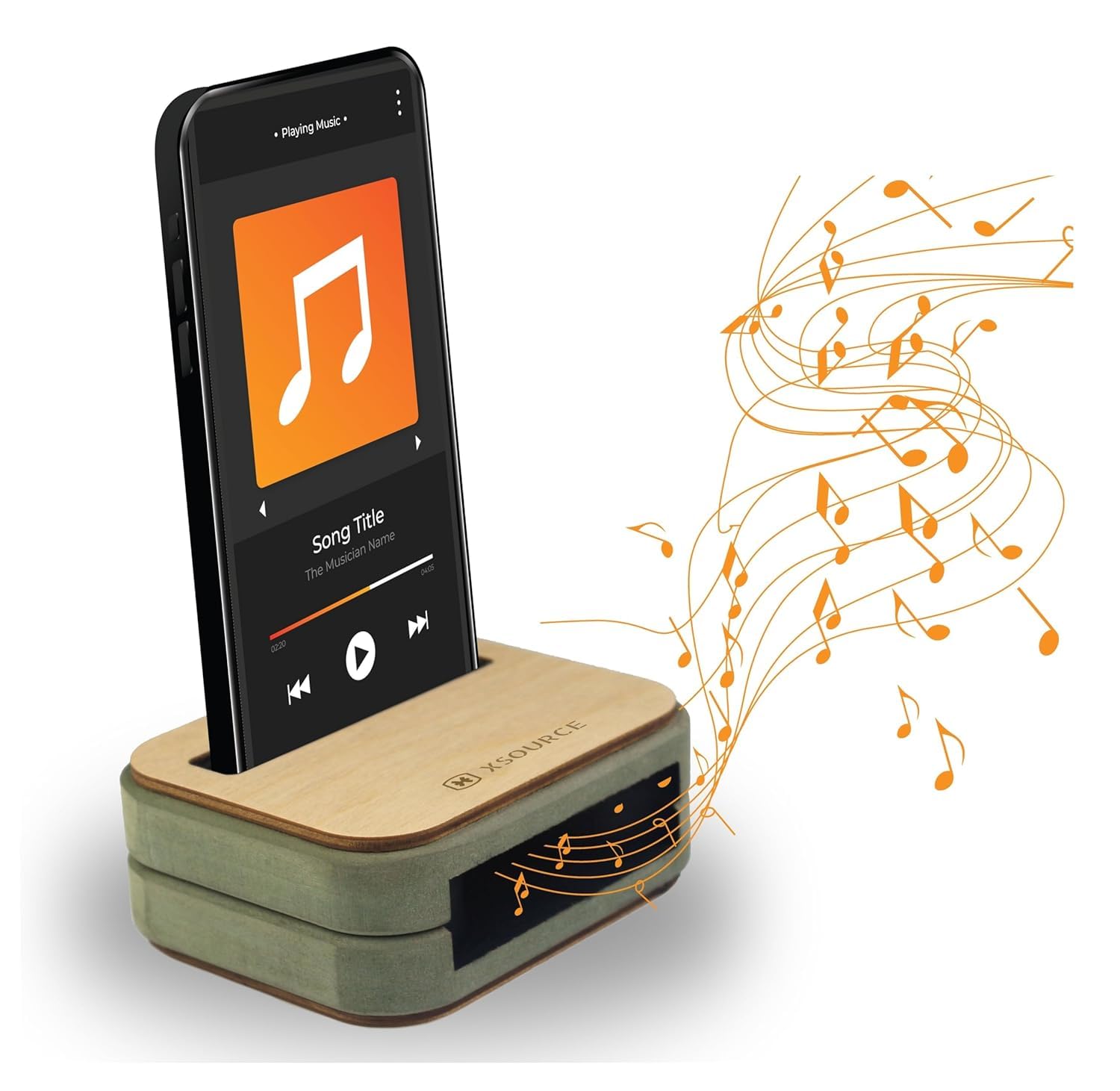 Wooden Mobile Stand with Speaker Amplifier Multifunctional Mobile Phone Holder Electricity Free Natural Sound Amplifier & Mobile Sound Enhancer Multipurpose Phone Stand & Docking Station-picture-25