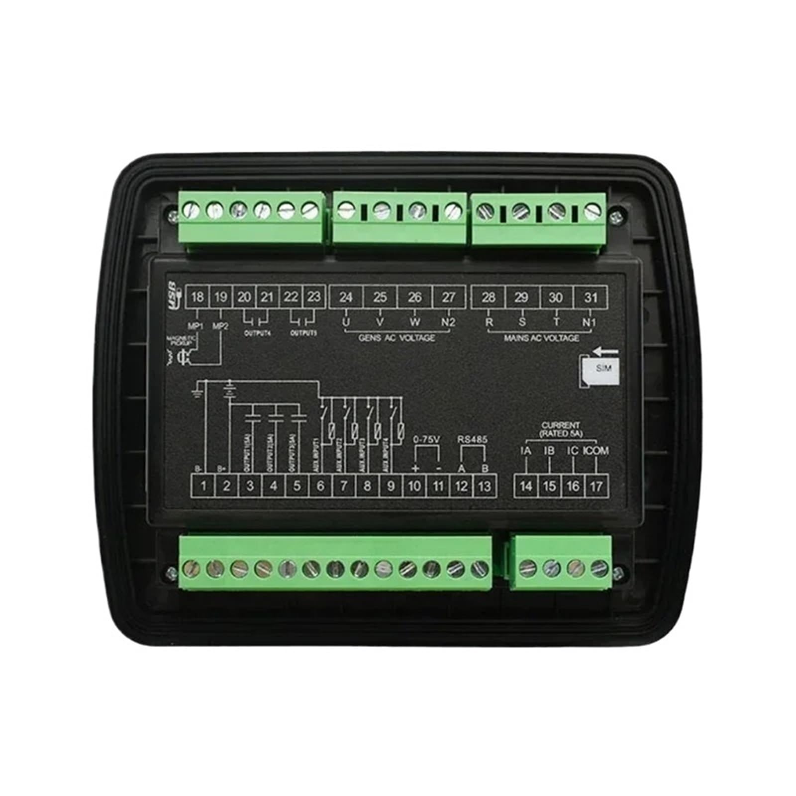 LXC3921 AMF Controller Intelligent Remote Control Module Generator Set