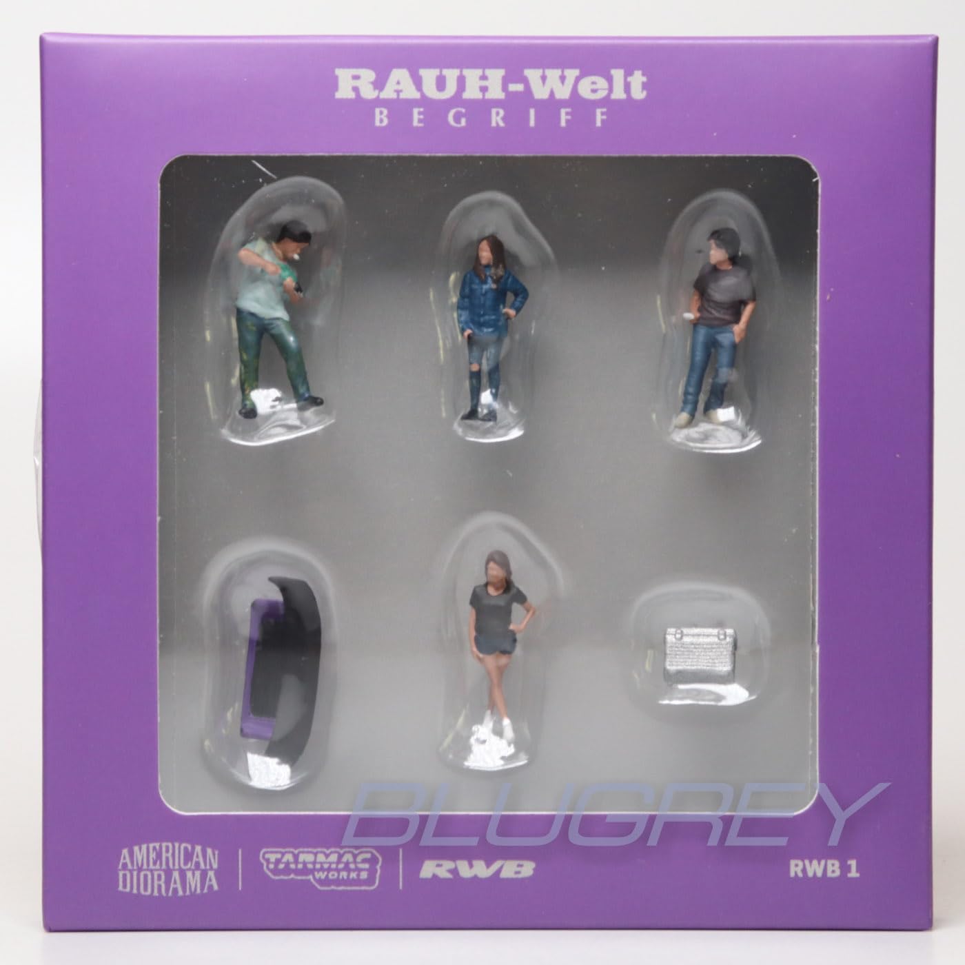 Figurine RWB 1 Tarmac Works American Diorama 1/64 pour donner vie à vos miniatures