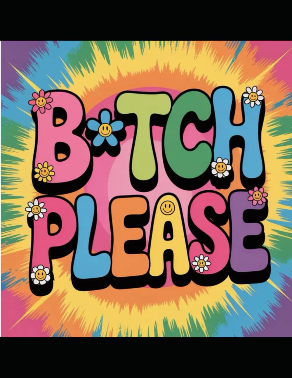 BITCH PLEASE Coloring Book | 50 Fun Swear Words | Stress Relief PDF Download | Unleash Your Sass!