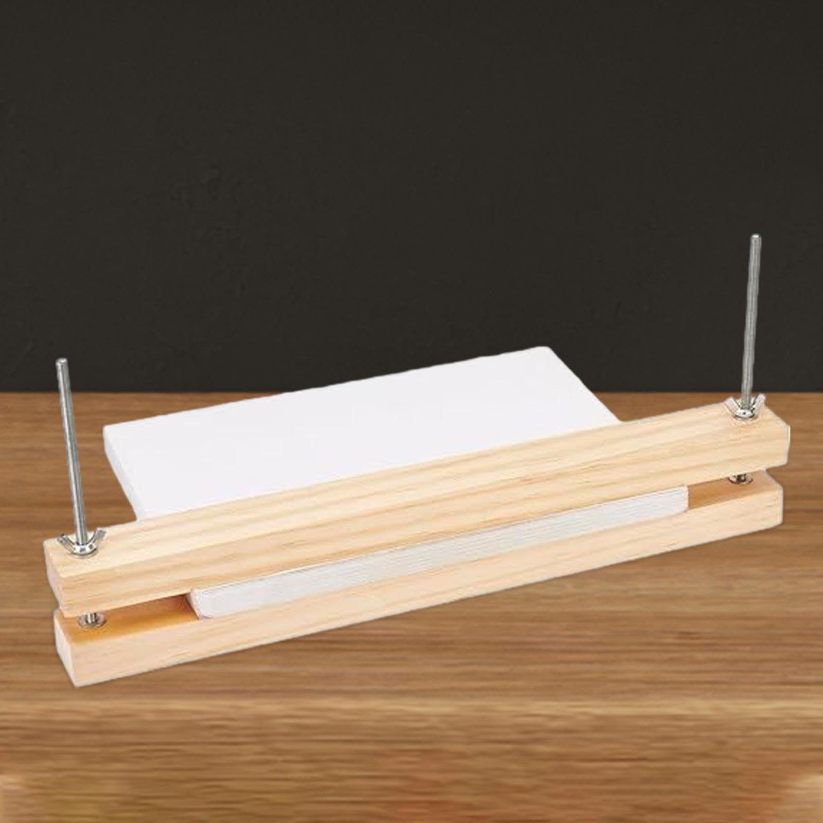 Amazon | Yotijay 製本機 製本プレス 製本用品 木製 製本プレス 
