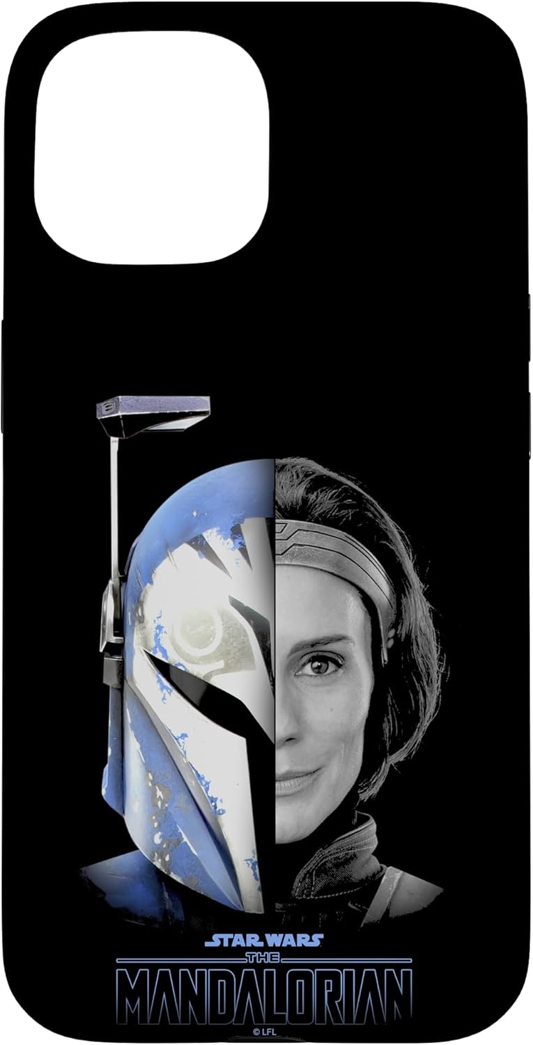 iPhone 13 Star Wars: The Mandalorian Bo-Katan Split Face C4 Case