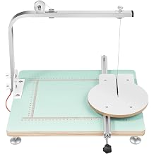 Hot Wire Cutter Foam Cutting Machine Table, Cutting Forming and Sculpting Styrofoam and Other Foam Materials,for Sponge, Pearl Cotton, Polystyrene Cutting