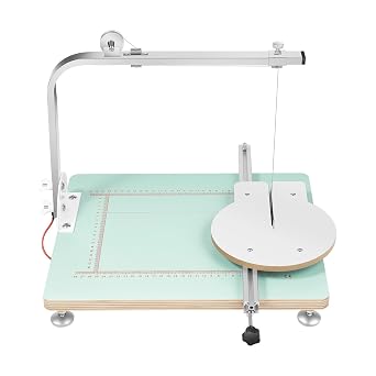 Hot Wire Foam Cutter Table, 72W Desktop Foam Cutting Machine, Electric Styrofoam Cutter with Temperature Control, Portable Tabletop Cutting Tool for Foams, Sponge, Pearl Cotton