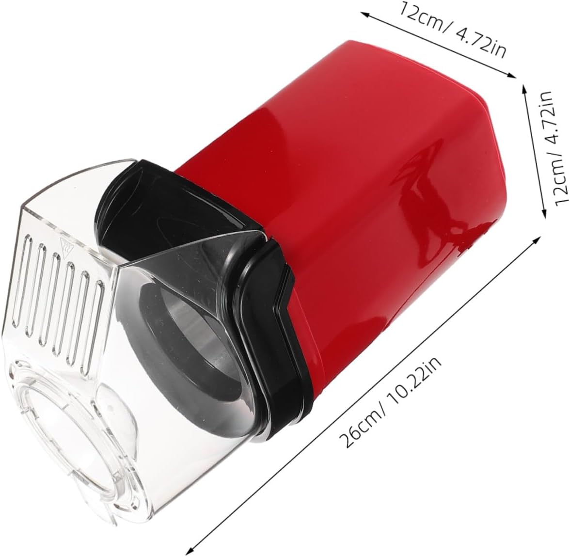 Gadpiparty 110v Electric Hot Air Popcorn Maker Stylish Design Popcorn Machine for Family Gatherings Flavor Settings Easy to Clean Oil Us Plug