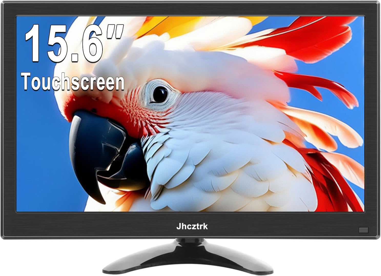 Jhcztrk Pantalla táctil portátil de 15,6 pulgadas, 1080P 99% sRGB FHD HDR USB HDMI, Pantalla portátil ajustable a 180° con VESA y soporte para ordenador portátil Surface PC PS4/PS5 Xbox