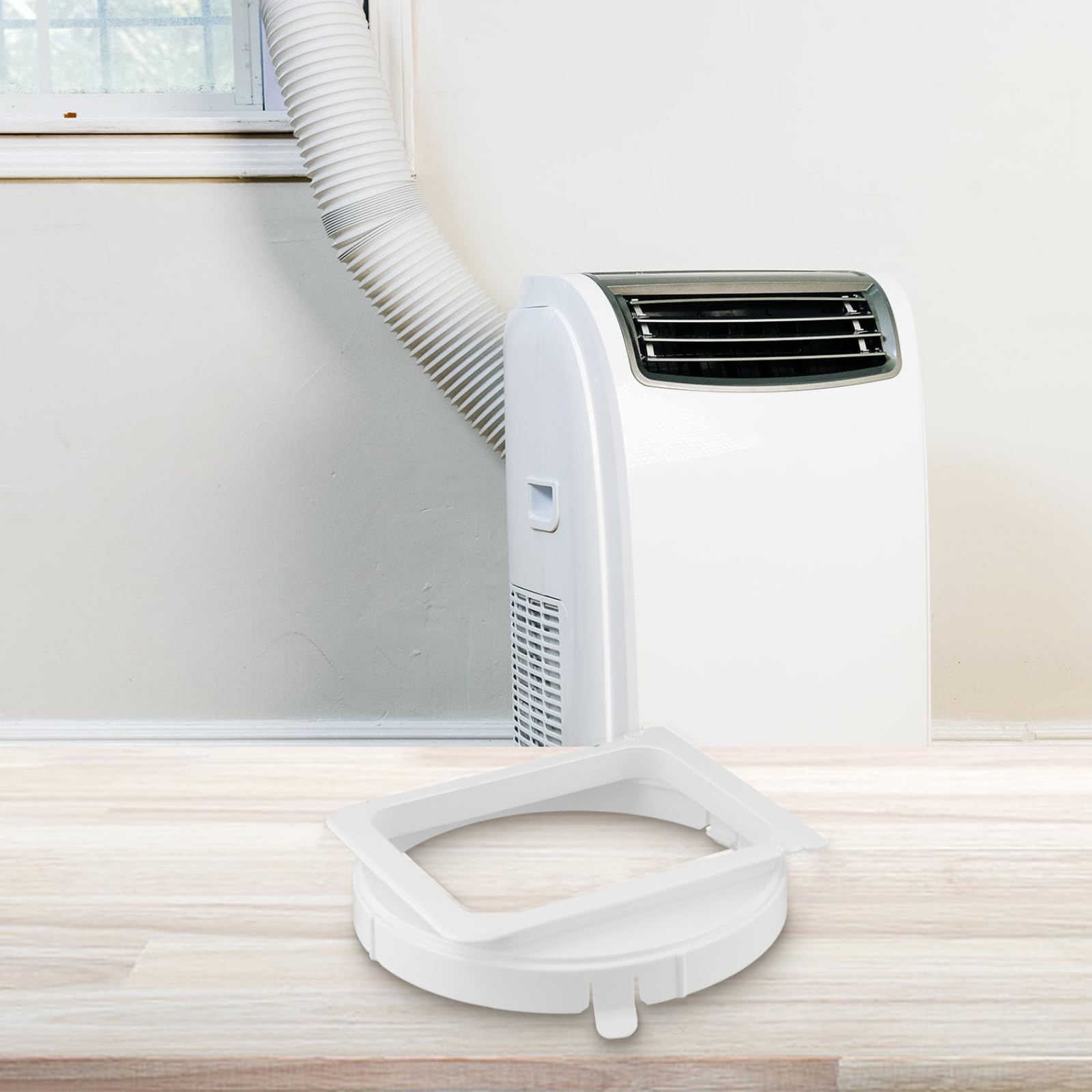 Adattatore per tubo di scarico dell'aria condizionata, connettore per tubo di scarico, connettore per tubo di scarico portatile mobile (150 mm) (KY-35 15 cm)