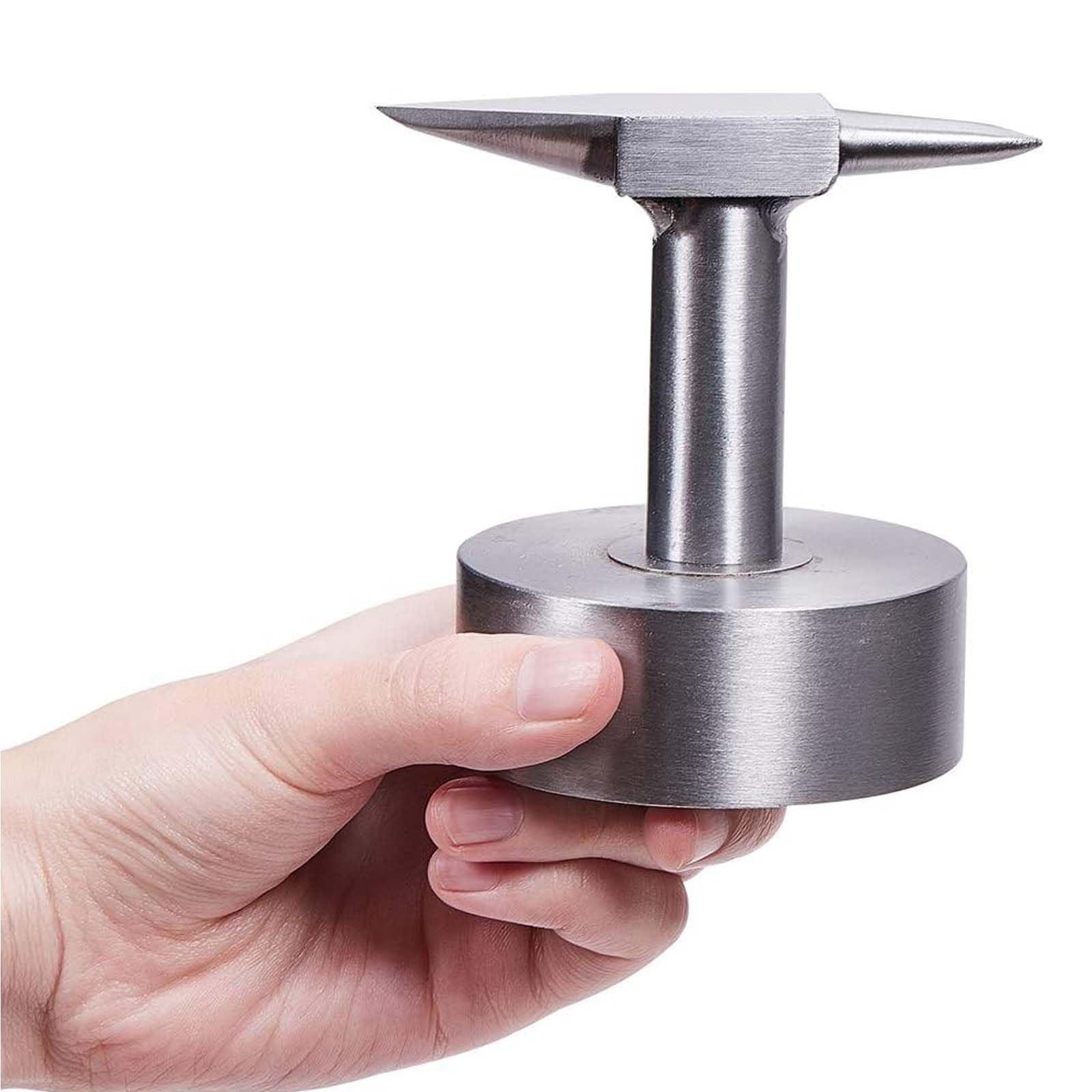 Professionelle Schmuckherstellung Werkzeuge Schmuck Verarbeitung Bank Mini Double Horn Amboss Kleine Geschmiedete Stahl Amboss Hammering Tools