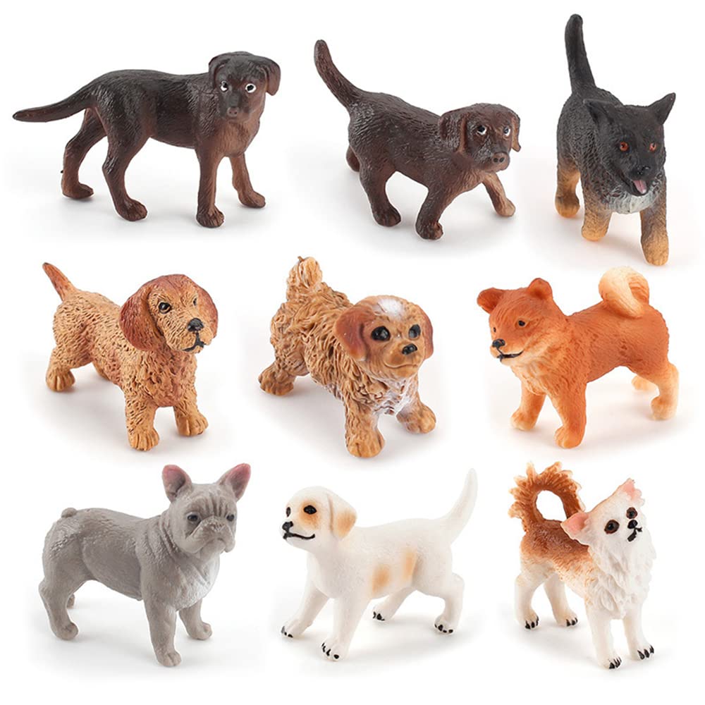 Amazon.co.jp: 犬 フィギュア 動物フィギュアセット 砂のテーブル