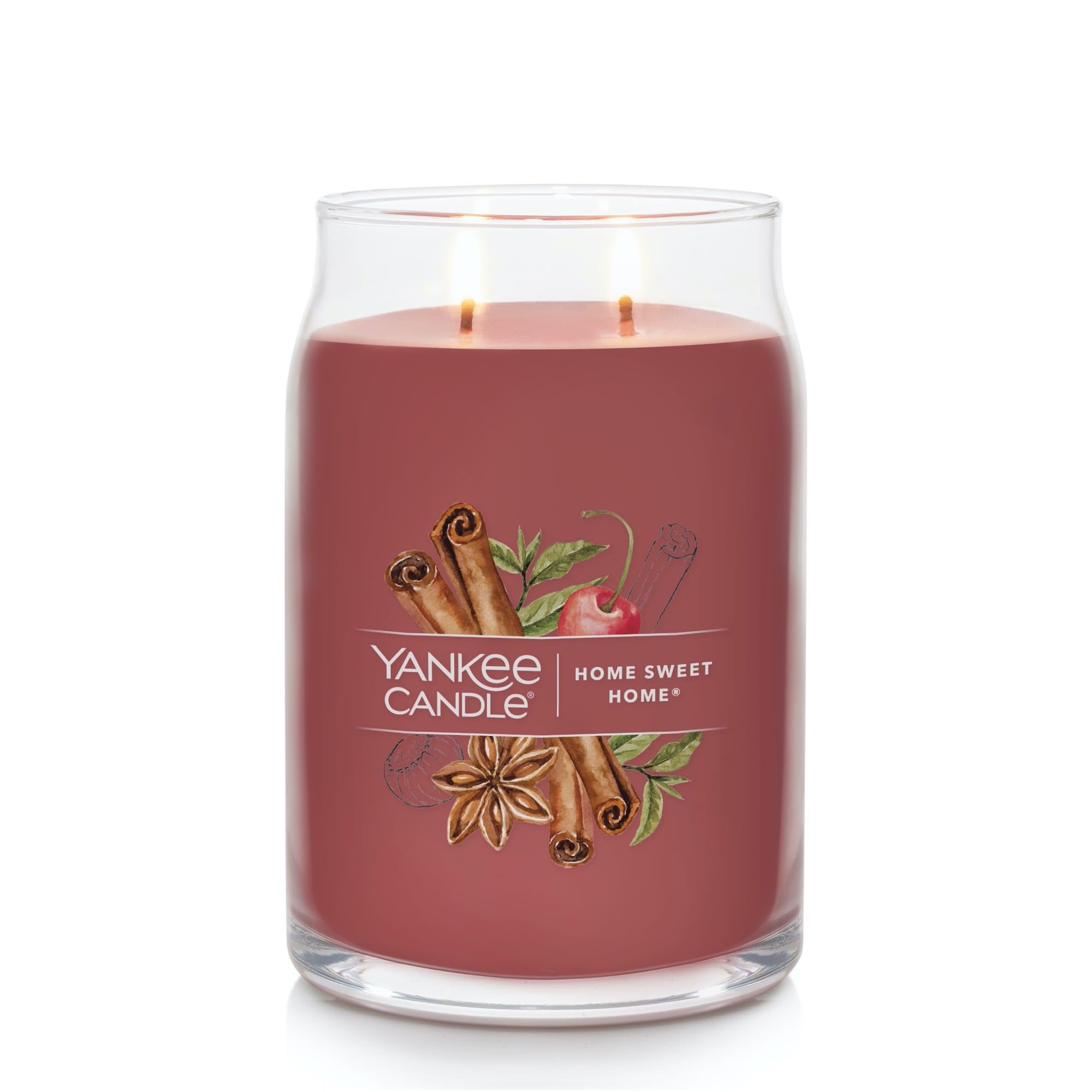 Yankee Candle Home Sweet Home Signature Duftkerze im Glas, groß