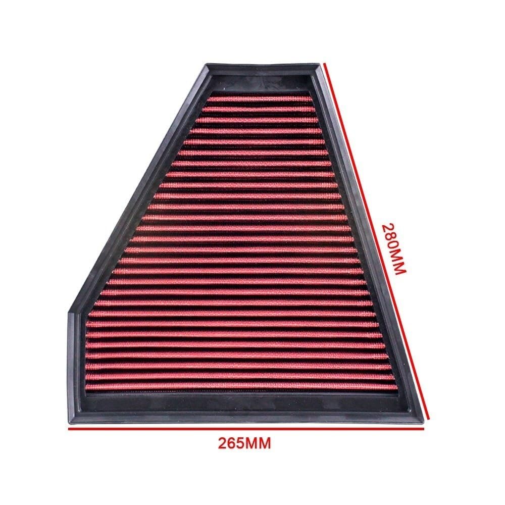 Filtro Aria Di Ricambio For Pannello Adatto For BMW E81 130 E90 E91 E92 E93 325 330 OEM 13717542294 Lavabile Riutilizzabile For Alta Potenza Filtro aria per automobili