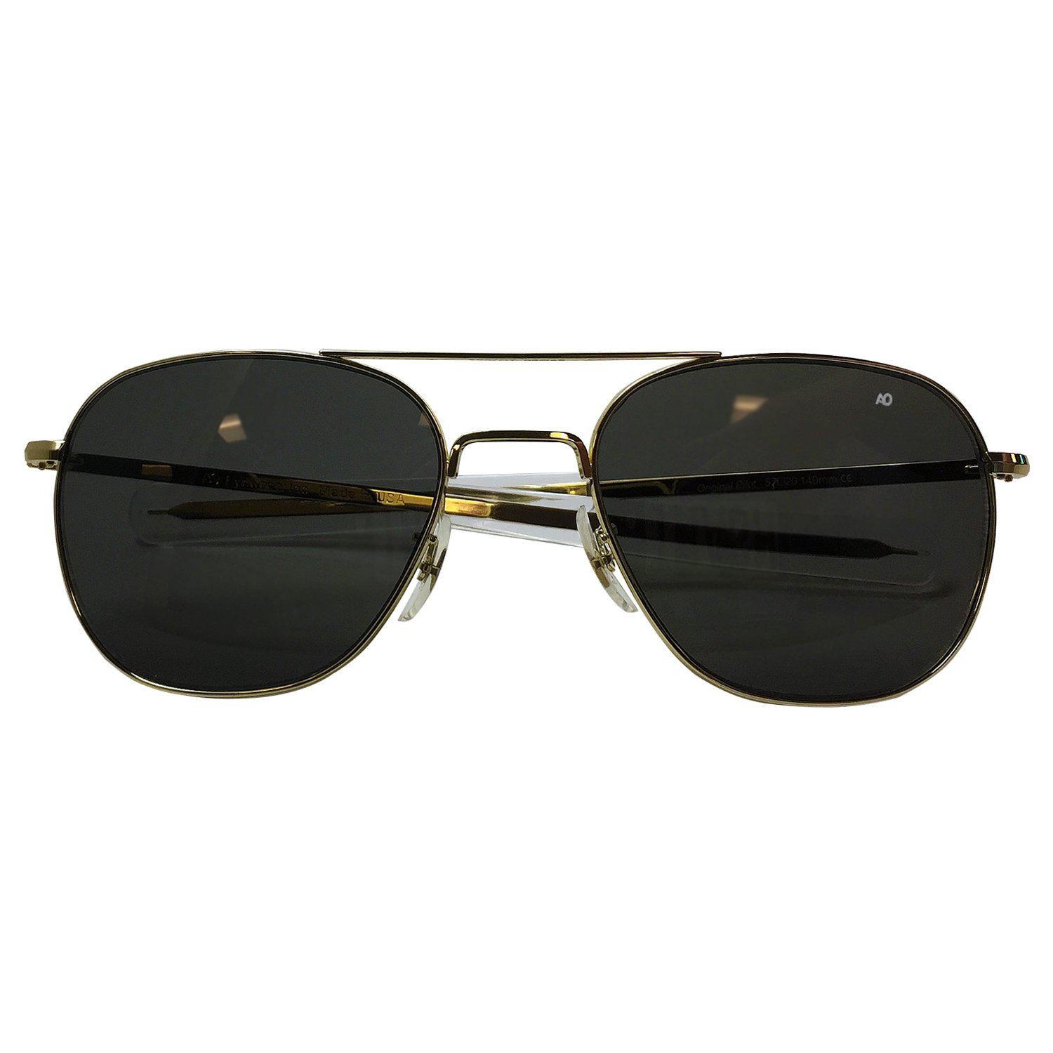 American Optical orijinal Pilot süngü 57 altın CCP pol. Gri güneş