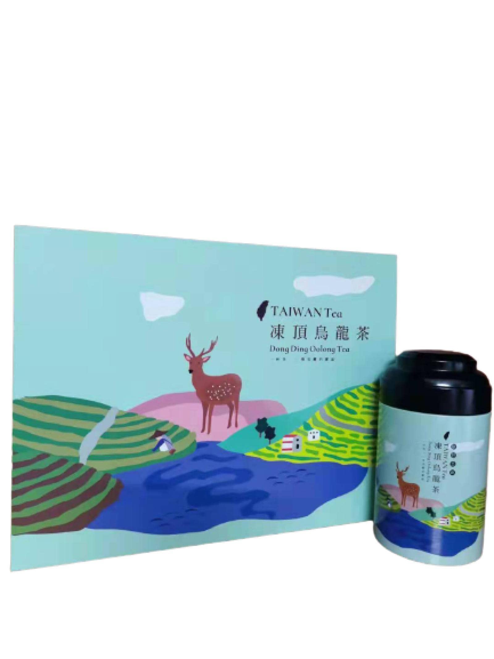 Taiwan High Mountain tea Grown in Cold and High Altitude, Tongting Oolong Tea Loose Leaf Tea 5.3oz and 10.6oz 4bottles21.2oz(600G) with2giftbags