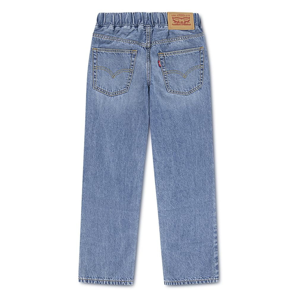 Levi's Jungen Schlupfjeans Blau Lockerer Passform Schmal Zulaufendem Bein