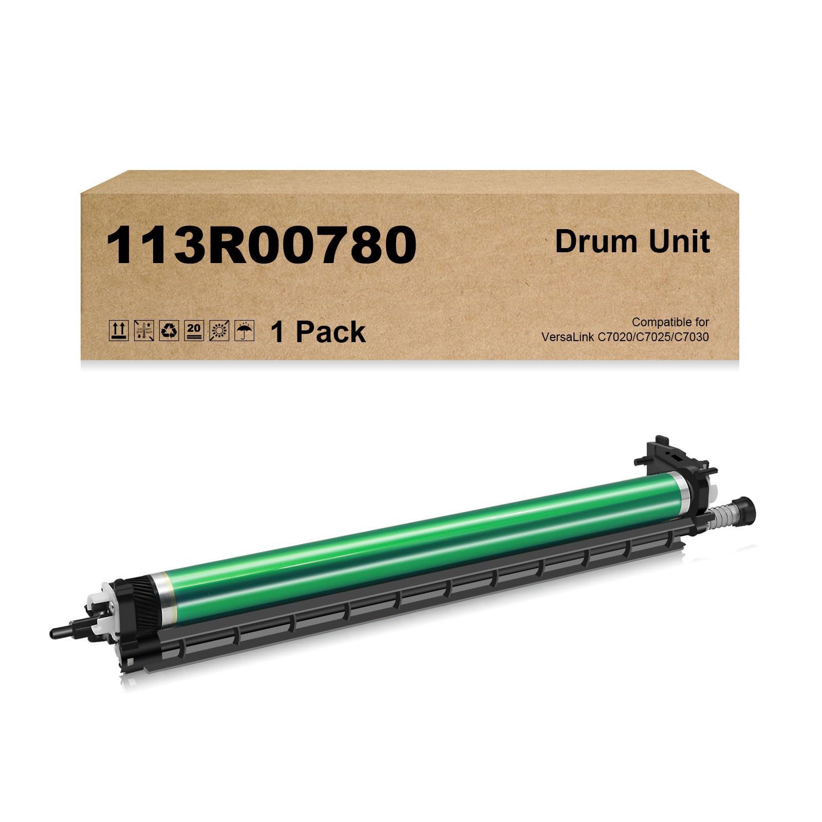 Heynnie C7020 Drum Unit for 113R00780 High Capacity Drum Cartridge Replacement Compatible with Xerox VersaLink C7025 C7030 Printer lmaging Unit (1
