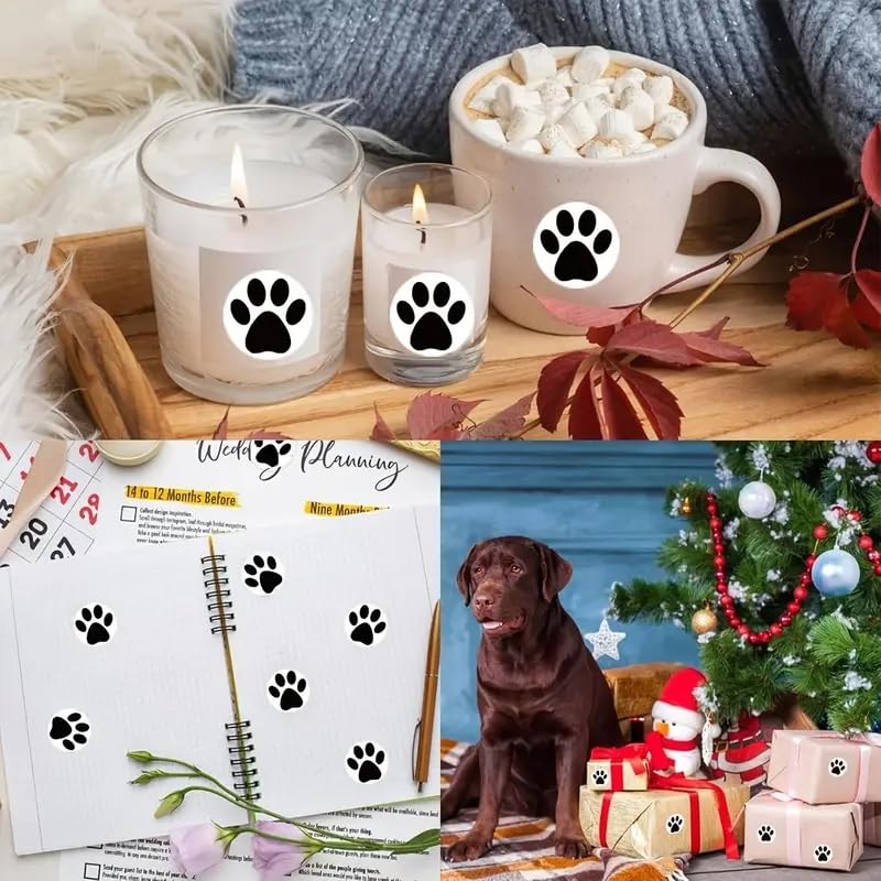 Pegatinas de Perros Huellas para Niños, Dog stickers, 1 Unidad - imagen 4