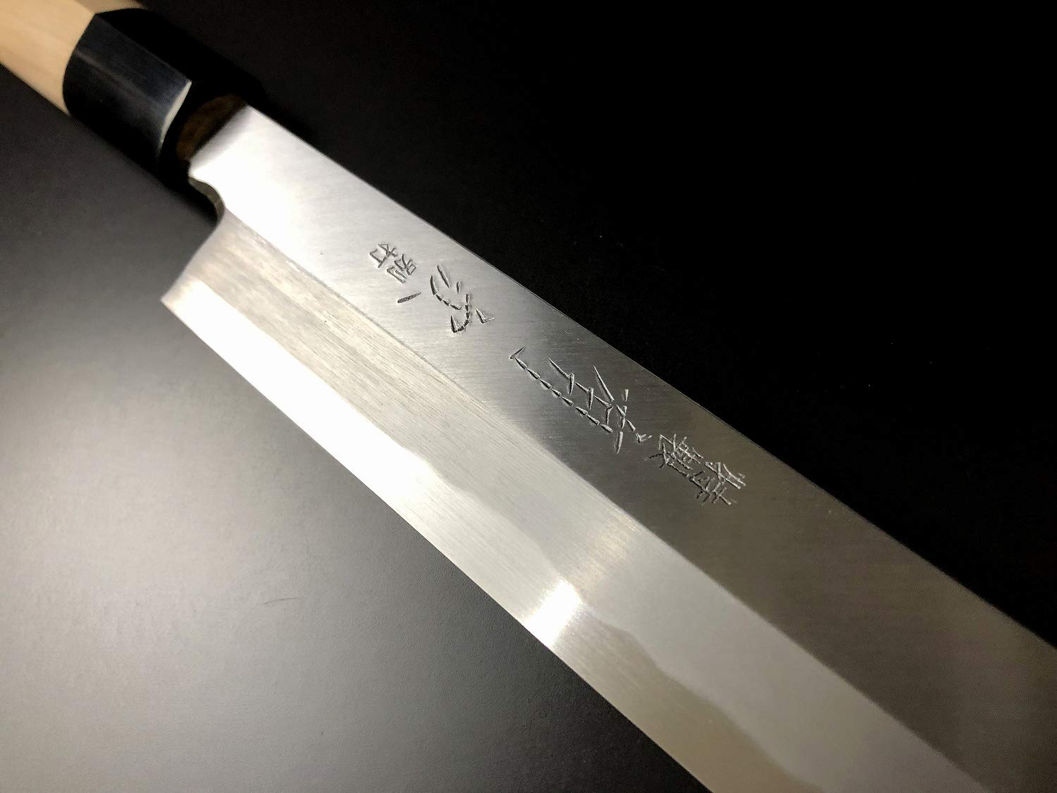 Amazon | 有次 包丁 フグ引 別打 330mm 青鋼2 築地 ARITSUGU 柄 名入れ
