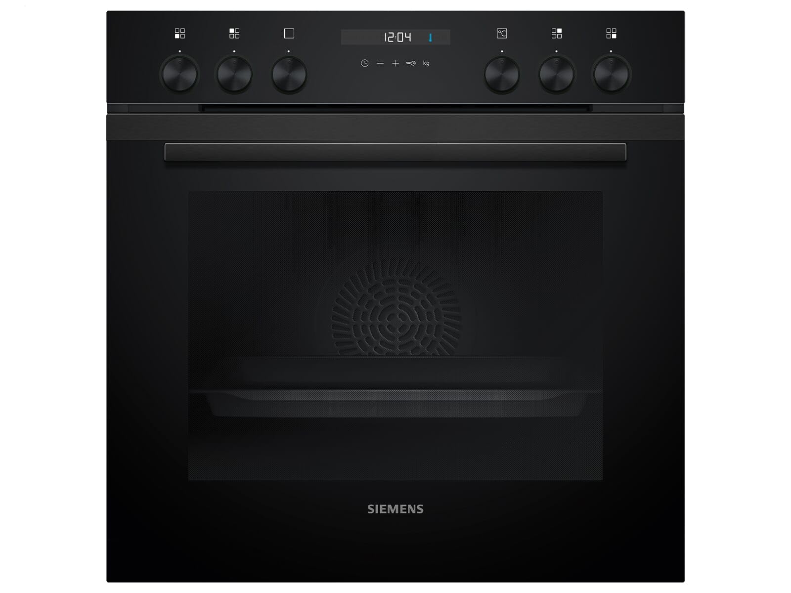 Siemens EQ522KAAB, zestaw kuchenek do zabudowy, składający się z kuchenki HE217GBB3, 60 x 60 cm, Made in Germany, gorące powietrze 3D, hydroliza, wysuwany klips i EA631GNA1E elektryczna płyta