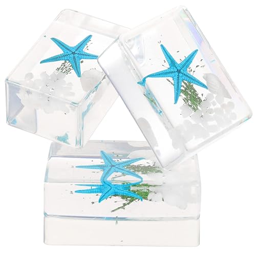 OKUMEYR 3pcs Resin Crafts Small Ocean Animals Decor Sea Decor Delicate Resin Decor Marine Animals Resin Indoor Resin Decor Office Hand Decor Sea