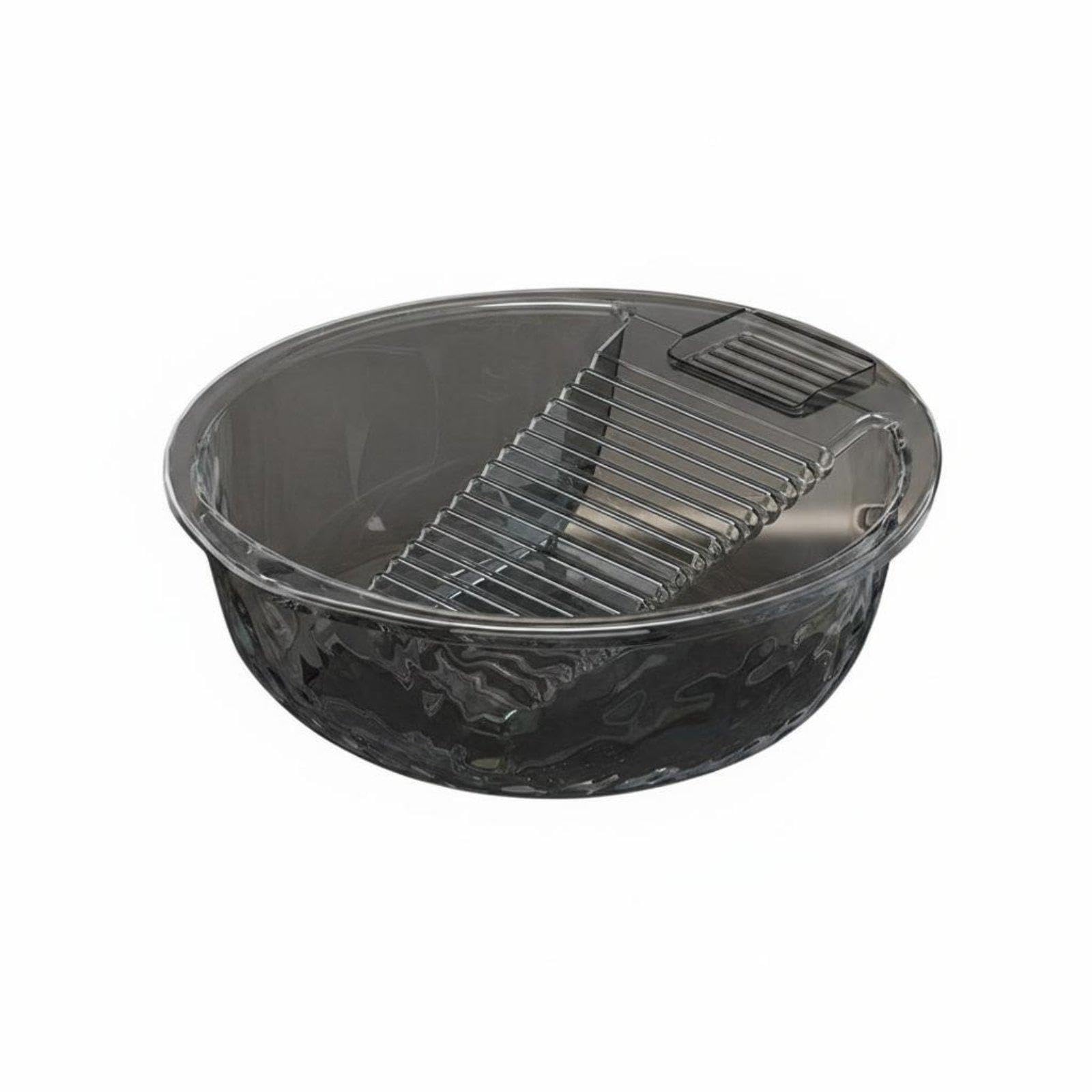 Laundry Basin with Ribbed Washboard Built-in Washboard Wash Tub with Board Large Washing Basin for Students, Infants, Dorm Room, Baby Care Small Pet Wash Basin-image-48