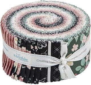 Dani Mogstad at First Sight Rolie Polie 40 2.5-inch Strips Jelly Roll Riley Blake RP-12680-40