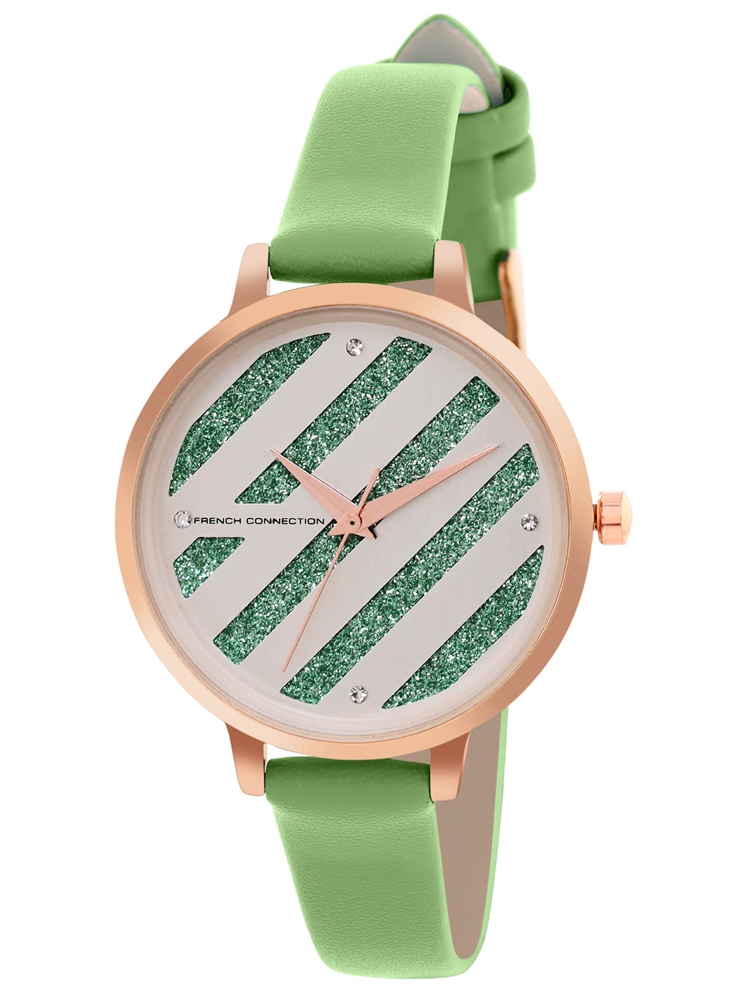 French Connection Analog Green Dial Womens Watch-FCN00022B (B0B2K39TFP) Amazon Price History, Amazon Price Tracker