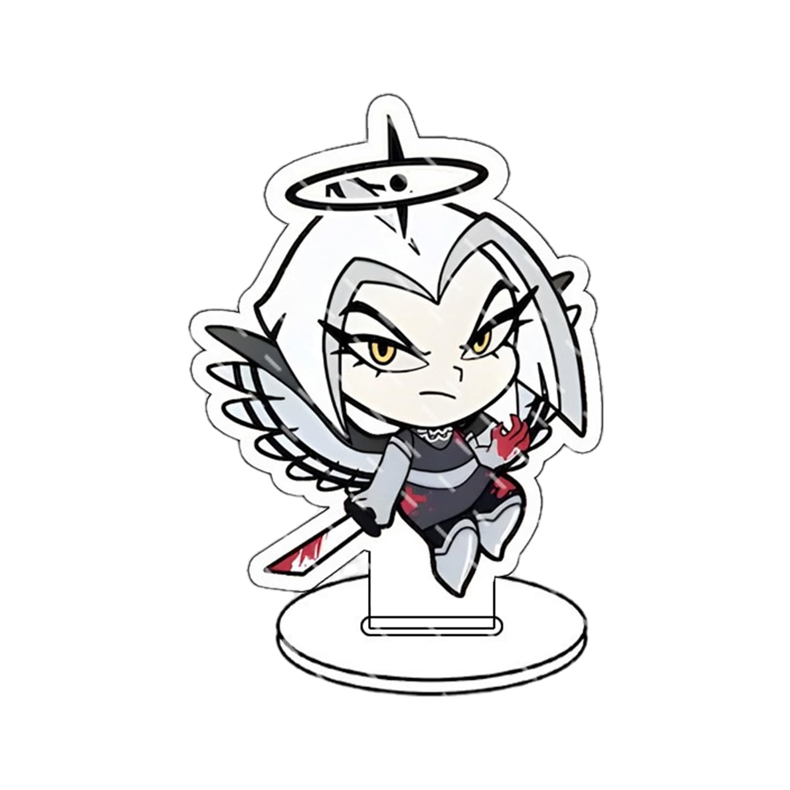 Hazbin Hotel Acrylic Stand Anime Figure Chibi Figure Accessories Decorations Cute Characters Hazbin Hotel Acryl Stand Fans Collections Desktop Decoration Game Movie Peripheral Ornaments A15