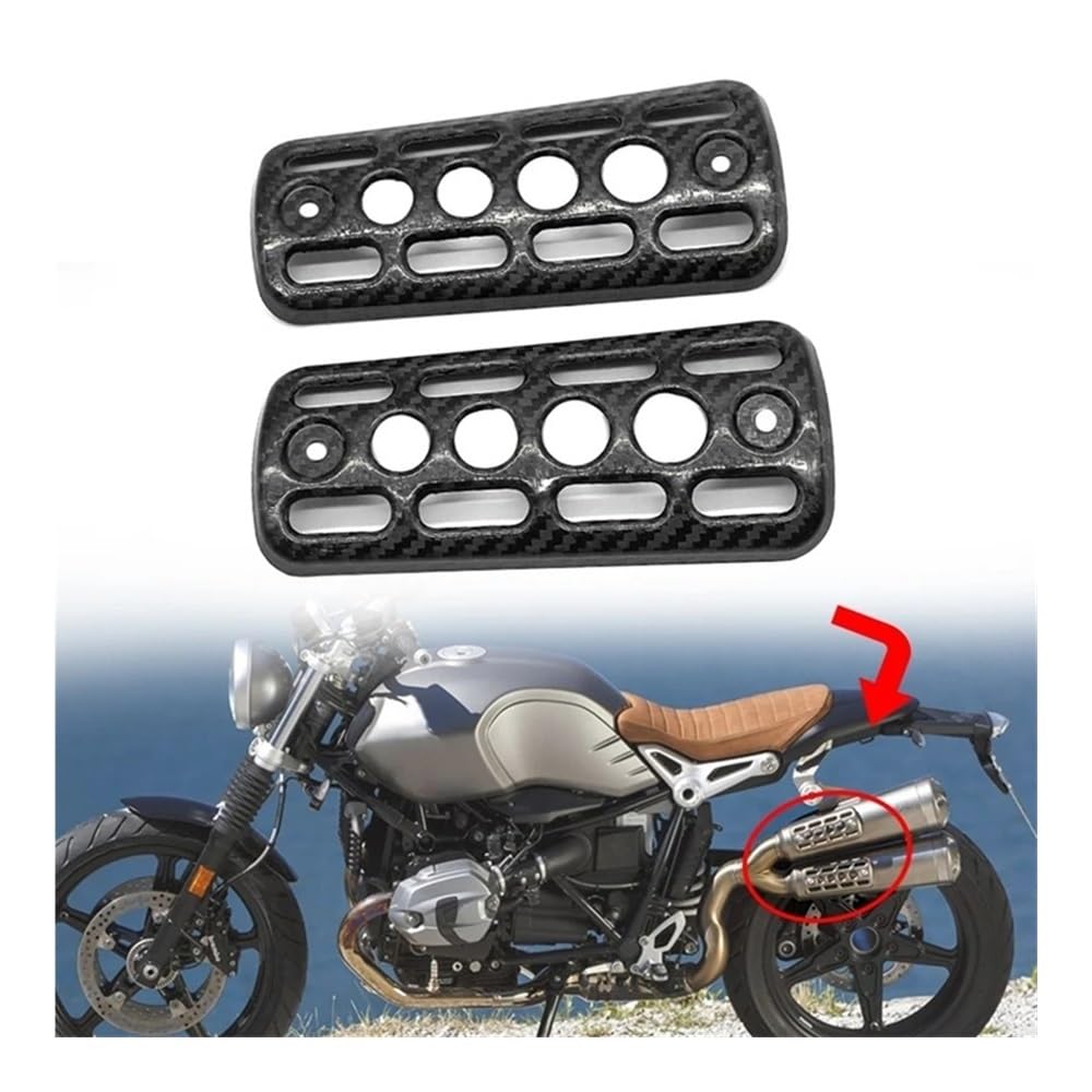 Scudo termico scarico moto Protezione Termica Per Tubo Di Scarico Marmitta Per Moto, Accessori Per RNINET R NINE T Scrambler 2014-2023