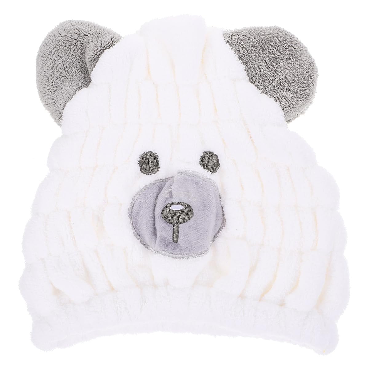 FOMIYES Microfiber Hair Towel Wrap Brown Bear Hair Drying Cap Cartoon Bear Dry Towel Hat Absorbent Hair Dry Towels Bear Hair Drying Hat Child Bath Towel Absorb Coral Fleece