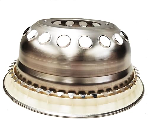 Miniatura 6 de 4 piezas Simuladores de ruedas delanteras y traseras de acero inoxidable pulido para Dodge Sprinter Van 12-21, 16" Dually 6 orificios 18 agujeros de