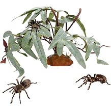 Plants, Artificial Green, Snake Aquarium Leaf Decor, Aquarium Reptile Amphibians Betty Turtle Frog Crab Lizard Chameleon