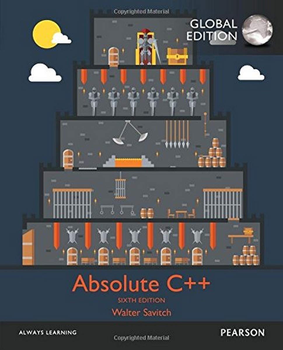 Absolute C++ 6/E