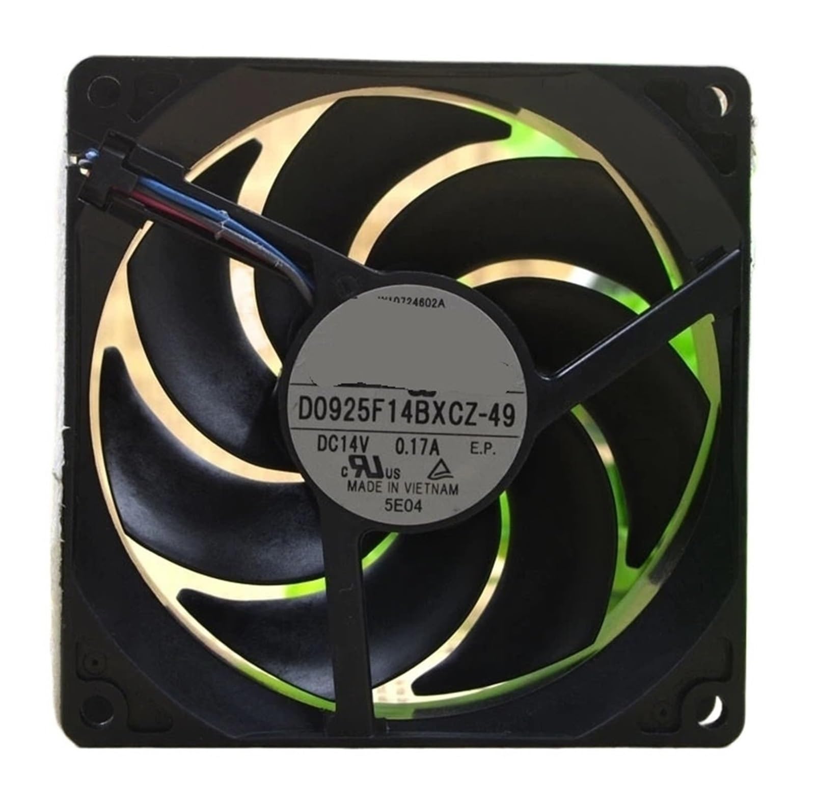 ZBWZXBDJ D0925F14BXCZ-49 9CM 14V 0.17A 3-pin cooling fan