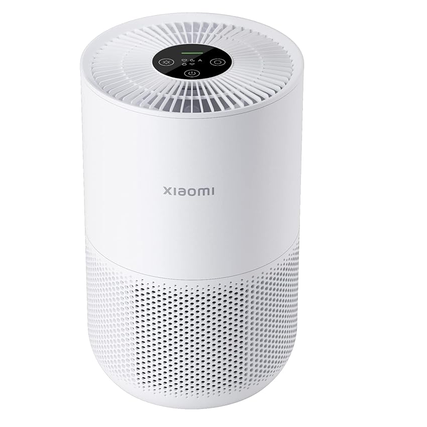 Immagine del prodotto Xiaomi Smart Air Purifier Compact, Rimozione degli Allergeni, Doppio Utilizzo, da Tavolo e Pavimento, Regolazione automatica della Velocità di Purificazione, Basso consumo energetico, Filtro 3-in-1