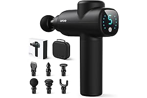 Massage Gun Percussion Massager for Those Seeking Relief from Chronic Back Pain